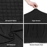 Aunite Jacquard Round Saucer Chair Cover, Stretch Moon Chair slipcover, Spandex Leisure papasan Seat Cover for Outdoor Camping Patio Fishing (Yellow,M) Aunite