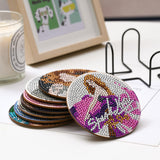 TresBeaux Diamond Painting Coasters Kit, 8 PCS DIY Music Star Diamond Art Coasters with Holder, Diamond Art Kits for Adults, Unique Gift for Music Lovers and Fans TresBeaux