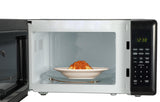 Emerson MW7302B Compact Countertop Microwave Oven with Touch Control, LED Display, 700W, 10 Power Levels, 6 Auto Menus, Glass Turntable and Child Safe Lock, 0.7 Cu., Ft. Black Emerson
