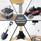 ANYCUBIC ABS Filament 1.75mm, High Strength and Toughness, 3D Printer Filament Dimensional Accuracy +/- 0.02mm, 1KG Spool (2.2 lbs), White ANYCUBIC