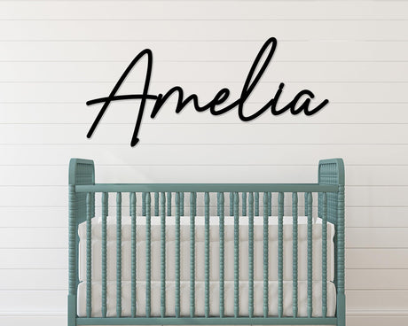 Personalized Custom Wood Name Sign, Custom Nursery Name Sign, Family Name Signs, Nursery Wall Decor Generic