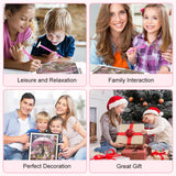 WSLWXSHM Diamond Art Painting Kits for Adults Cat, Round Full Drill Diamond Art Kits, 5D DIY Paint with Diamonds Crafts for Home Wall Decoration Gifts 12×12Inch, Animal WSLWXSHM