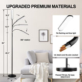 marctronic Floor Lamp, 18W 1800LM Super Bright LED Floor Lamp with Remote & Works with Smart Plug, Dimmable Timing Eye Caring Reading Lamps Floor Standing for Living Room Bedroom Office marctronic