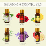 PIUH 2-in-1 Candle & Soap Making Kit for Beginners, All in one Complete DIY Craft Kit to Make Handcrafted Soap Bars + Scented Candles with Melting Pot, Wax, Soap Base, Molds, Fragrance Oils and Dyes PIUH