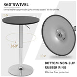 PayLessHere Adjustable Height Bar Table - Modern Pub Table for Dining Room or Kitchen PayLessHere