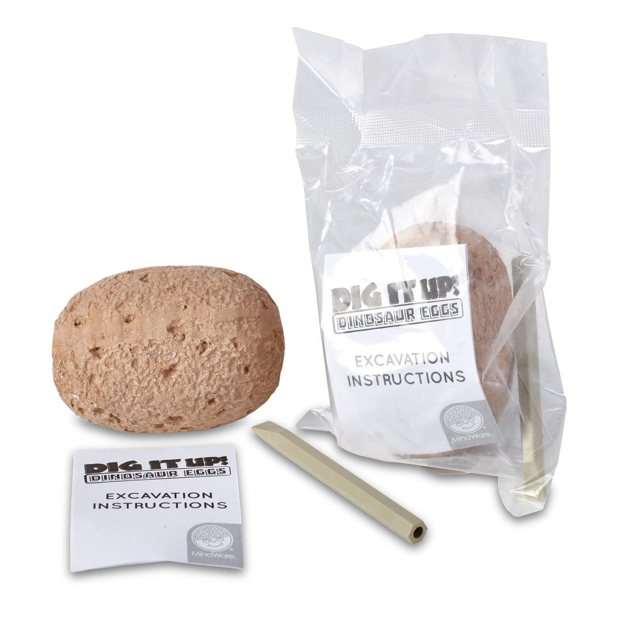 MindWare Dig It Up! Dinosaur eggs excavation kit MindWare