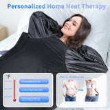 Maonlyking Sauna Blanket,Portable Infrared Sauna Blanket for Home,Detox Your Body and Mind Sauna Blanket,30-60 Minutes Timer, Durable Waterproof Maonlyking