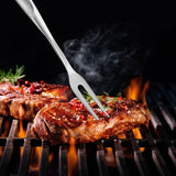 HANSGO Stainless Steel Meat Fork, Two-Prong Fork 15inch Carving Fork for Cooking Kitchen Carving Serving BBQ HANSGO