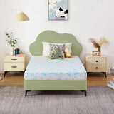 OUUI 6 Inch Twin Mattress for Kids, Removable Washable Cover Cooling Memory Foam Medium Feel, Bed-in-a-Box, CertiPUR-US Certified OUUI