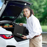 INFGO Level 2 EV Charger, 40 Amp, Portable EV Charger for Home, J1772, 25ft Cable, 240V, Charging Stations with LED Display and Breath Ring Indicator, NEMA14-50 Plug INFGO