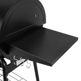 Royal Gourmet CC1830S 30" BBQ Charcoal Grill and Offset Smoker | 811 Square Inch cooking surface, Outdoor for Camping | Black Royal Gourmet