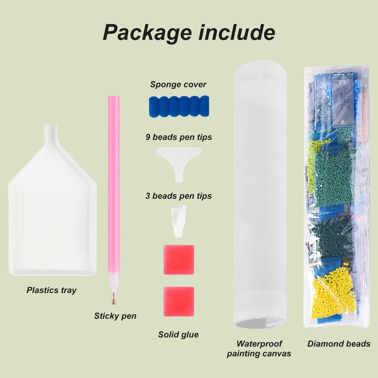 Stalente Diamond Painting Kits for Adults Cardinal, 5D DIY Diamond Art Kits for Beginners Round Full Drill Diamond Painting for Home Wall Decoration Gift 12×12inch, Daisy Flower Bird Stalente