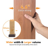 Modern Shade Tranquil Grove Wood Gazebo 12' x 16', Permanent Grill Gazebo with Galvanized Steel Hardtop Roof, Cedar Framed Wooden Pavilion for Garden, Backyard Modern Shade Outdoor Living Spaces