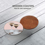 6 Pcs Diamond Painting Coasters Kits with Holder,Cocktail Diamond Art Coasters Set for Drinks Coffee Table, Gem Painting kit for Beginners Adults DIY Art Craft Gifts Home Decors (Cocktail) Bulerrylulu