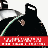 Perfect Draft BBQ Blower 4.0 for Offset Smoker Grill - Designed in Texas, Patented in the USA - Battery Powered BBQ Fan for Outdoor Barbecue Perfect Draft