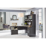 Realspace® Magellan Performance 71"W L-Shaped Corner Desk, Espresso Realspace