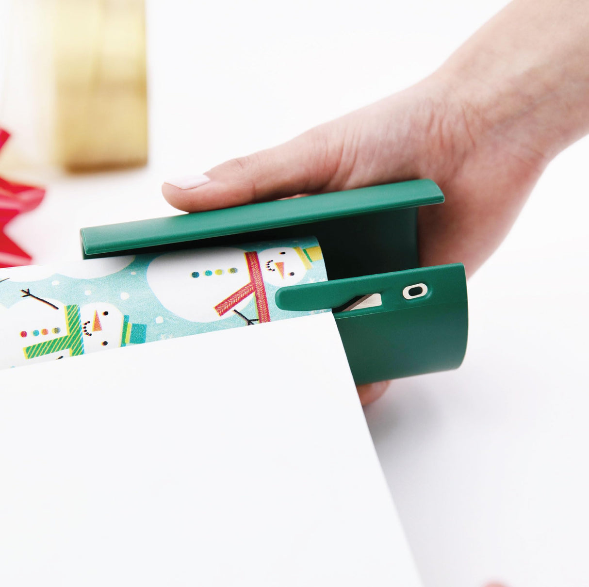 The Original Little ELF Gift Wrap Cutter (2-Pack) | As seen on Shark Tank | Made in USA | Holiday Wrapping Paper Cutter Little ELF