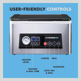 Avid Armor Chamber Vacuum Sealer Machine USV20 Ultra Series for Wet Foods, Meat Vacuum Packing Machine, Compact with 11.5-Inch Vaccum Sealer Bar Avid Armor