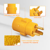 MECMO NEMA 6-50P to 14-50R EV Tesla Charger Adapter Cord, 240V 50 Amp 3 Prong Welder Plug to 4 Prong EV Charging Connector, Welder Welding Dryer EV Charger Power Cord Adapter Adaptor Connector MECMO