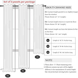 100% Blackout Curtains 84 Inch Length 2 Panels Set Neutral Boho Linen Farmhouse for Bedroom Windows Living Room Darkening Thermal Insulated Drapes Natural Cream Ivory 7ft Long Back Tab Pleated Pocket Pitalk