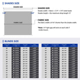 LazBlinds Cordless Roller Shades, Free-Stop Blackout Roller Blinds with Cassette Valance, Thermal Insulated UV Protection Waterproof, Roll Up Blinds for Windows, 30'' W x 72'' H, Black LazBlinds