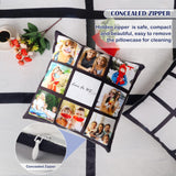 2 Pack 60 x 50 Inch Sublimation Throw Blanket for Heat Press Printed 9 Panel Blank Flannel Blanket & 3 PCS Pillow Cover SOFE DIY Custom Sublimation Photos Home Sofa Couch Bed Travel Decor See Seattle