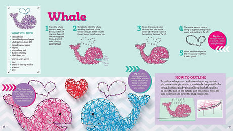 Klutz String Art Book Kit Scholastic