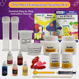 Smartivity Mega Science Kit 108 Mind-Blowing Chemistry Science Experiment Kit for Boys & Girls Age 6,8,10,12,14 Years Old Kids Safe & Non Toxic Chemistry Kit Stem Educational Toys Smartivity