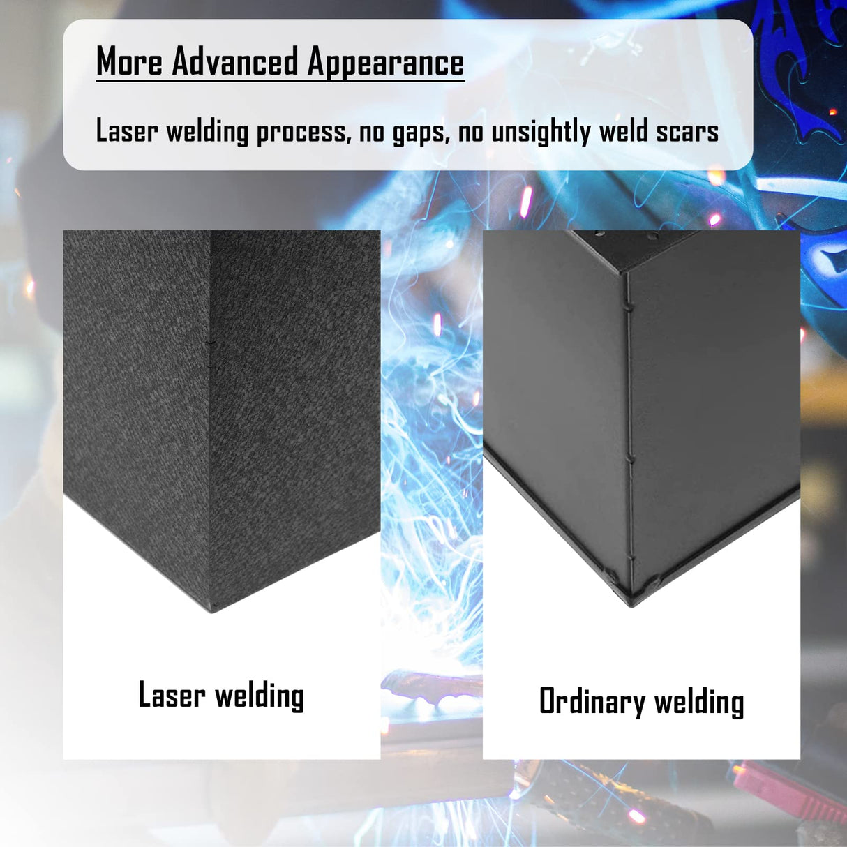 WASAI Center Console Gun Safe - Console Gun Vault Compatible with Ford Explorer 2020-2025, High Security Armrest Lock Box with 4 Digit Combination Lock with Key WASAI