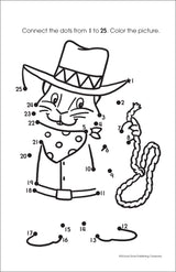 School Zone My First Dot-to-Dots Workbook: 48 Pages, Pre-K, Preschool, Kindergarten, Activity Pad, Connect the Dots, Numbers 1-25, Coloring, Ages 3 to 6 (Little Busy Book Series) School Zone