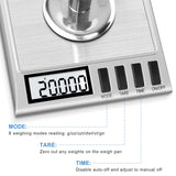 Fuzion Milligram Scale, 50g/0.001g Digital Milligram Scale with Calibration Weights, Jewelry and Gem Scale, Mg Scale for Powder, Reloading, Includes Scoop, Powder Pan and Tweezers Fuzion