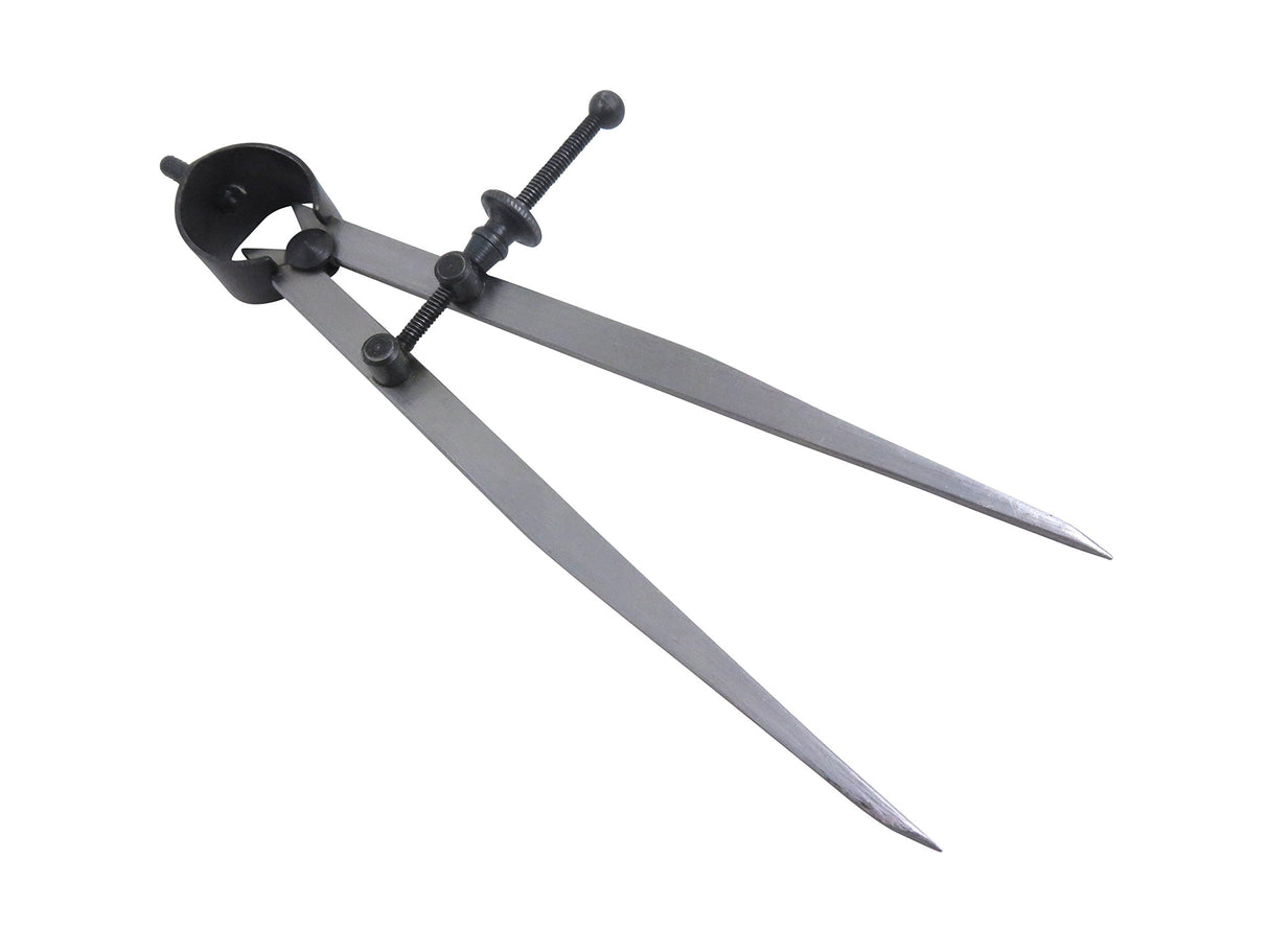 Taytools 6 Piece Measuring Set/Kit with 6" Spring Dividers, Inside & Outside Calipers, Depth Gauge, Pocket Ruler, Vernier Caliper 113500 Taytools