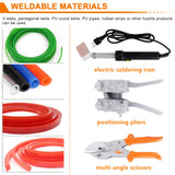JIAWANSHUN PU Round Belt Welding Machine Polyurethane Belt Welder Round Belt Welder 110V with 150-400 ℃ Adjustable Temperature Electric Soldering Iron (One Set) JIAWANSHUN