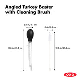 OXO Good Grips Angled Turkey Baster with Cleaning Brush OXO