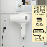 HUANLEGO Vanity Desk with Mirror and Lights, White Vanity Mirror with Lights Desk and Chair &7 Drawers, Cabinets Makeup Vanity Table with with Stool for Bedroom 3 Lights Mode and Brightness Adjusted HUANLEGO