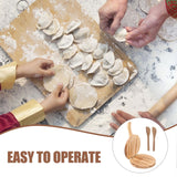 Cabilock Wooden Tortilla Press-Tortilla Press Maker Waffle and Pizza Dough Presser for Homemade Mexican Tortillera, Roti, Chapati, Taco, Dumpling Wrappers Cabilock