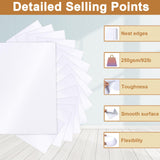 Silunkia 28 Sheets Shimmer White Cardstock 8.5 x 11 Craft Paper, 250gsm/92lb Premium Heavyweight Paper Card Stock for DIY Card Making, Greeting Cards, Business Cards, Wedding Invitations, Menus Silunkia