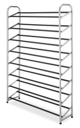 Whitmor 8 Tier Shoe Tower - 40 Pair - With Non-Slip Racks Whitmor