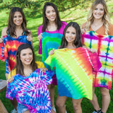 Tulip One-Step Tie Kit Party Activity, Permanent Fabric Dye, Multicolor 8 Fun Techniques Tulip