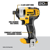 DEWALT 20V MAX Combo Kit, Compact 5-Tool (DCK521D2) DEWALT