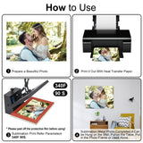 6 Pieces Aluminum Sublimation Blanks Sheet[8X10in] KSVZS Metal Blanks Sublimation Blanks,Metal Wall Frame Blanks Wall Decor for Bedroom,Living Room,Wedding,Family Pets,3+3 KSVZS