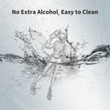 ANYCUBIC Water Wash 3D Printer Resin, 405nm High Precision UV-Curing 3D Resin, Low Shrinkage Standard Photopolymer Resin for 8K Capable LCD DLP Resin 3D Printer Printing (Clear, 500g) ANYCUBIC