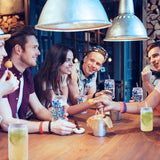 HTVRONT 8 PCS Sublimation Glass Cups Clear -16oz Sublimation Glass Tumbler with Bamboo Lid - Sublimation Blanks for Painting, Sublimation and HTV Vinyl Crafts HTVRONT