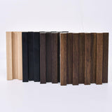 Art3d Slat Wood Wall Paneling for Interior and Ceiling Decoration - 4 Samples Pack, 6 x 5.7in. Art3d
