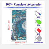 BOHADIY Diamond Painting Kits for Adults 5D Diamond Art Kits for Adults, Abstract Large Size 16x31 Inch DIY Full Drill Paintings with Diamonds Gem Art Crafts for Home Wall Decor BOHADIY