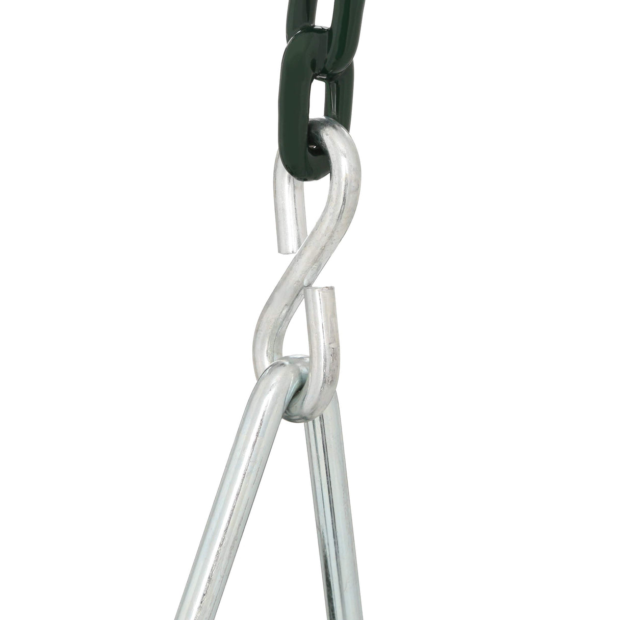 Gorilla Playsets 04-0008-G/G Full Bucket Toddler Swing, Bucket, Green 60" Plastic Coated Chains, 50 Lb Capacity Gorilla Playsets