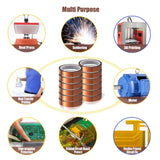 MEBMIK Heat Tape for Sublimation Transfer, Heat Resistant, Adhesive Transfer Tape, Thermal, No Residue, 12 Rolls 20mm x33m(108ft) MEBMIK