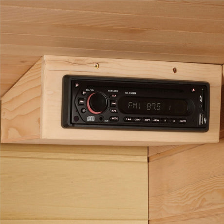 DYNAMIC SAUNAS Maxxus Toulouse MX-K206-01 Low EMF (Under 8 MG) FAR Infrared Sauna - Curb Side Delivery… DYNAMIC SAUNAS