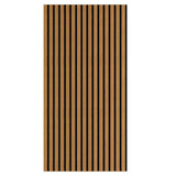 Luxdecor Acoustic Wood Slat Wall Panels for Wall 2pack Wood Slat Panels for Wall 47.2”x23.6” Wooden Acoustic Venner Panels 3D, Fluted Wall Slat Panels 0.82”in Luxdecor