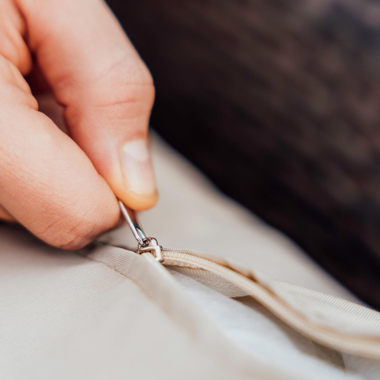 Nestl Wicker Patio Furniture - 4 Piece Set with 2 Chairs, Loveseat, Glass Top Coffee Table, Outdoor Furniture for Backyard, Pool or Porch (Brown/Beige) Nestl